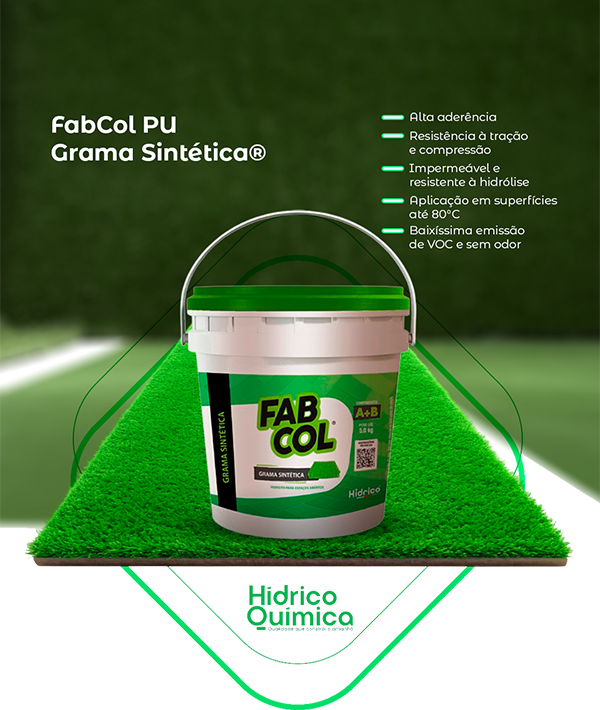 FabCol PU Grama Sintética - Hídrico Química