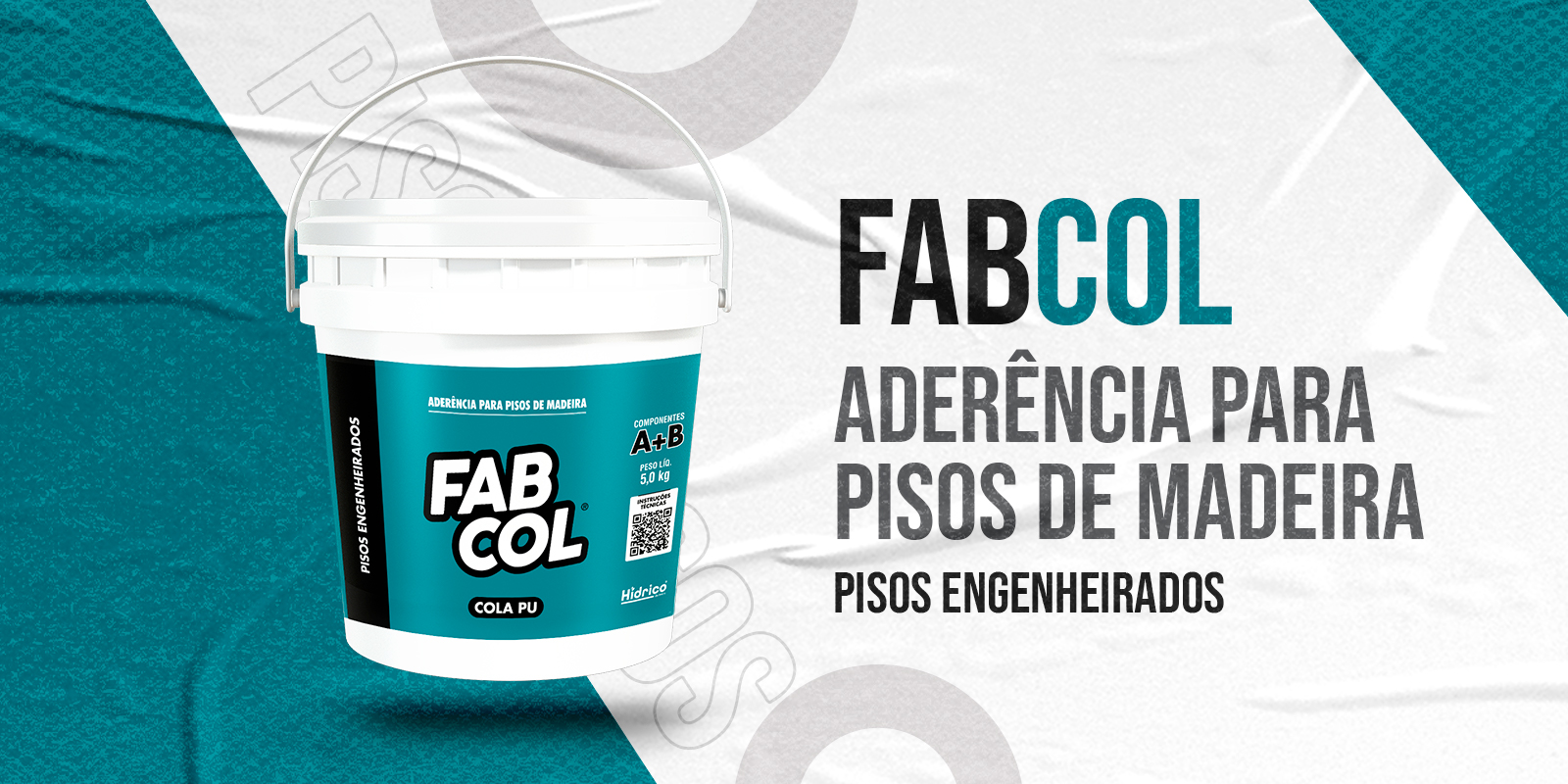 Banner - FabCol Cola para Pisos de Madeira PU